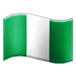 How Flag: Nigeria emoji looks on Samsung.