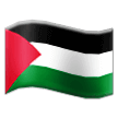 Bagaimana emoji Bendera: Wilayah Palestin kelihatan di Samsung.