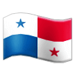 How Flag: Panama emoji looks on Samsung.