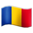 How Flag: Romania emoji looks on Samsung.