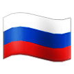 How Flag: Russia emoji looks on Samsung.