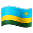 How Flag: Rwanda emoji looks on Samsung.