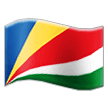 How Flag: Seychelles emoji looks on Samsung.