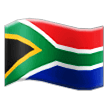 How Flag: South Africa emoji looks on Samsung.