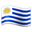 How Flag: Uruguay emoji looks on Samsung.