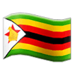 Come Bandiera: Zimbabwe emoji appare su Samsung.