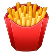 How French Fries emoji looks on Samsung.