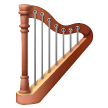 How Harp emoji looks on Samsung.
