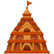 How Hindu Temple emoji looks on Samsung.