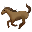 Come Cavallo emoji appare su Samsung.