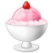 How Ice Cream emoji looks on Samsung.