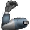 How Mechanical Arm emoji looks on Samsung.