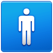 How Men’s Room emoji looks on Samsung.