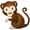 How Monkey emoji looks on Samsung.