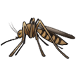 Como o emoji do Mosquito é exibido no Samsung.