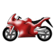 How Motorcycle emoji looks on Samsung.