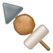 Como o emoji do Oden é exibido no Samsung.