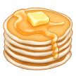 How Pancakes emoji looks on Samsung.