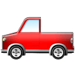 How Pickup Truck emoji looks on Samsung.