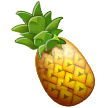 Wie Ananas Emoji auf Samsung aussieht.