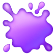 A quoi ressemblent les emoji Éclaboussure sur Samsung.