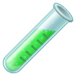 How Test Tube emoji looks on Samsung.