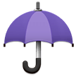 How Umbrella emoji looks on Samsung.