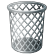 How Wastebasket emoji looks on Samsung.