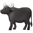 How Water Buffalo emoji looks on Samsung.