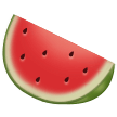 How Watermelon emoji looks on Samsung.