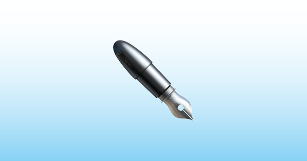 Black Nib Emoji ️