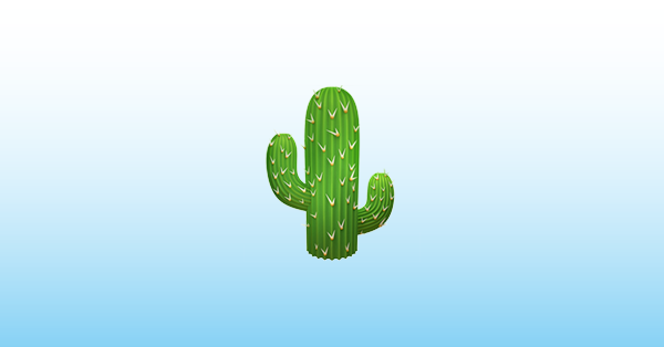 Mean cactus emoji the what does What Do