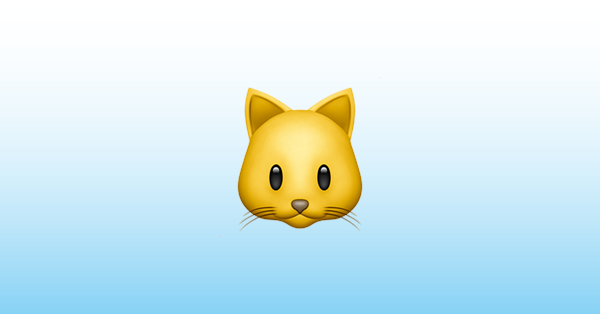 Oberst Fordampe Sentimental Kattehoved Emoji 🐱