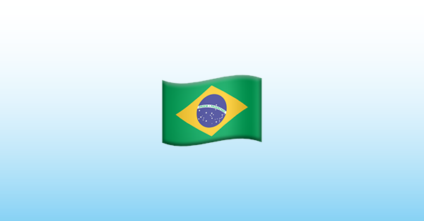 🇧🇷 Bandeira: Brasil Emoji, Bandeira Do Brasil Emoji