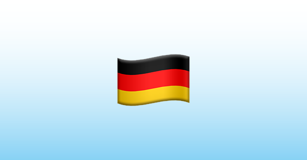 Flag Germany Emoji Flag Germany Emoji