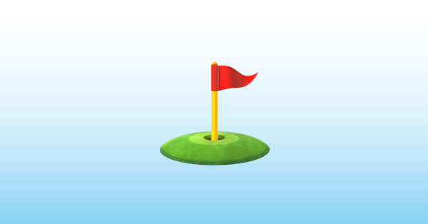 golf emoji iphone