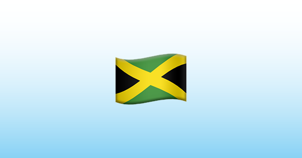 Bandeira Jamaica Emoji Bandeira Jamaica Emoji