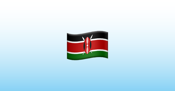Flag Kenya Emoji Flag Kenya Emoji
