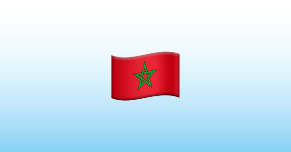 🇲🇦 Drapeau : Maroc Emoji