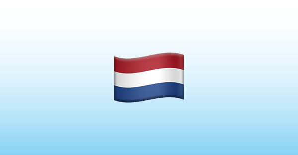 Bandera: Países Bajos Emoji 🇳🇱