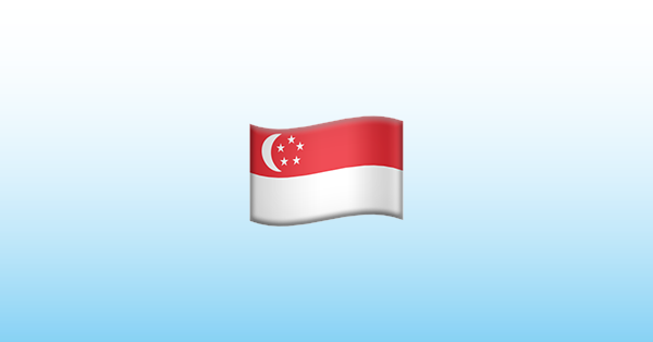 Singapore Flag Emoji