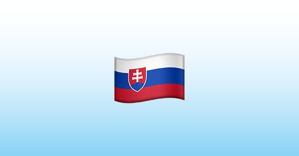 Прапор: Словаччина емоджі 🇸🇰
