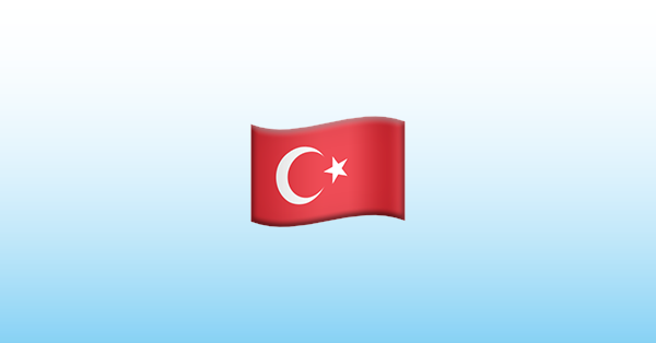 Bayrak T rkiye Emoji 