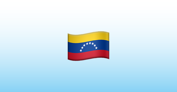 Bandera: Venezuela Emoji 🇻🇪