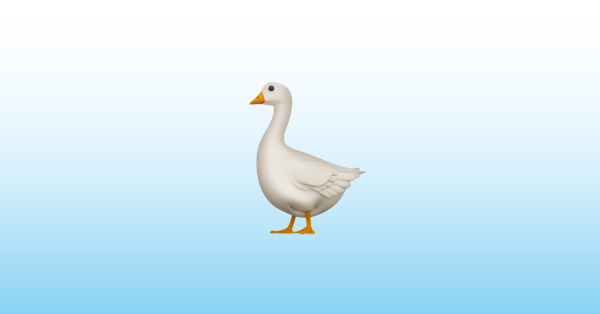 Goose Emoji