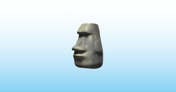 Moai Emoji 🗿