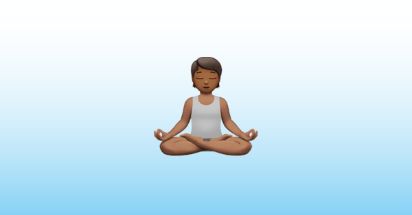 yoga emoji