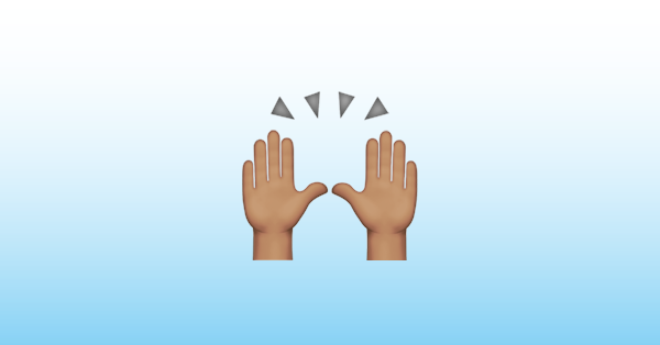 Raising Hands Emoji (U+1F64C)