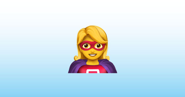 🦸‍♀️ Woman Superhero Emoji