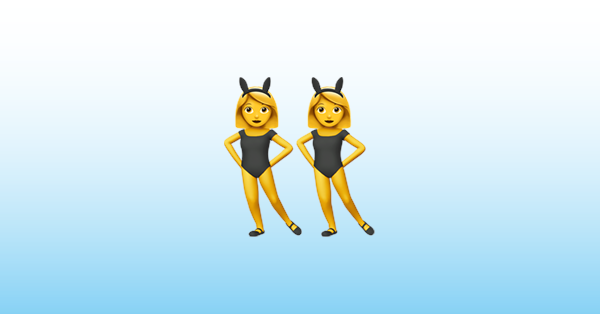 Women With Bunny Ears Emoji